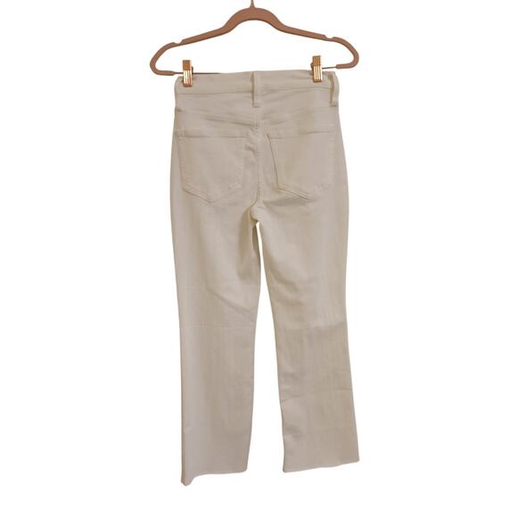 NWT J. Crew 9" Demi-Boot Crop Jean In White Wash 25P - Picture 7 of 7